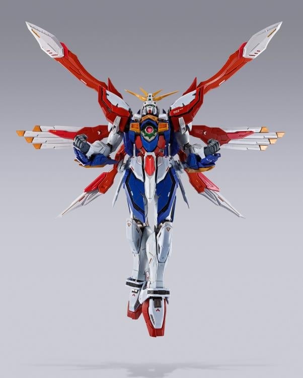 Mobile Fighter G Gundam Metal Build Burning Gundam (Burning Gundam Second  Ver.) Action Figure Gallery Image 9