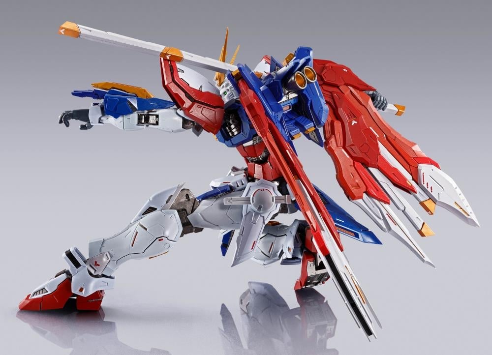 Mobile Fighter G Gundam Metal Build Burning Gundam (Burning Gundam Second  Ver.) Action Figure Gallery Image 12