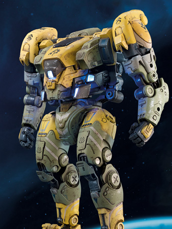 Mecha Project EXO-Valcrian DX-07 Aria Bladeheart 1/18 Scale Action Figure Gallery Image 2