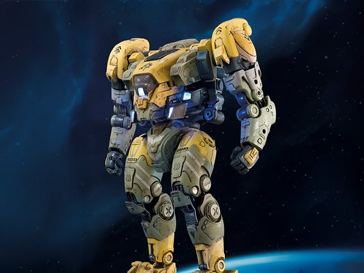 Mecha Project EXO-Valcrian DX-07 Aria Bladeheart 1/18 Scale Action Figure Gallery Image 1