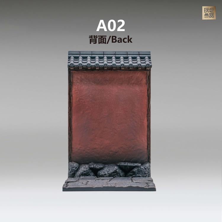 Ancient City Low Temple Wall (A01+A02) Diorama Base Set Gallery Image 12