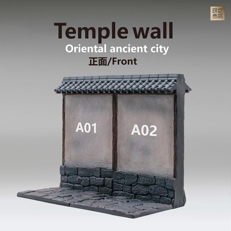 Ancient City Low Temple Wall (A01+A02) Diorama Base Set Gallery Image 6
