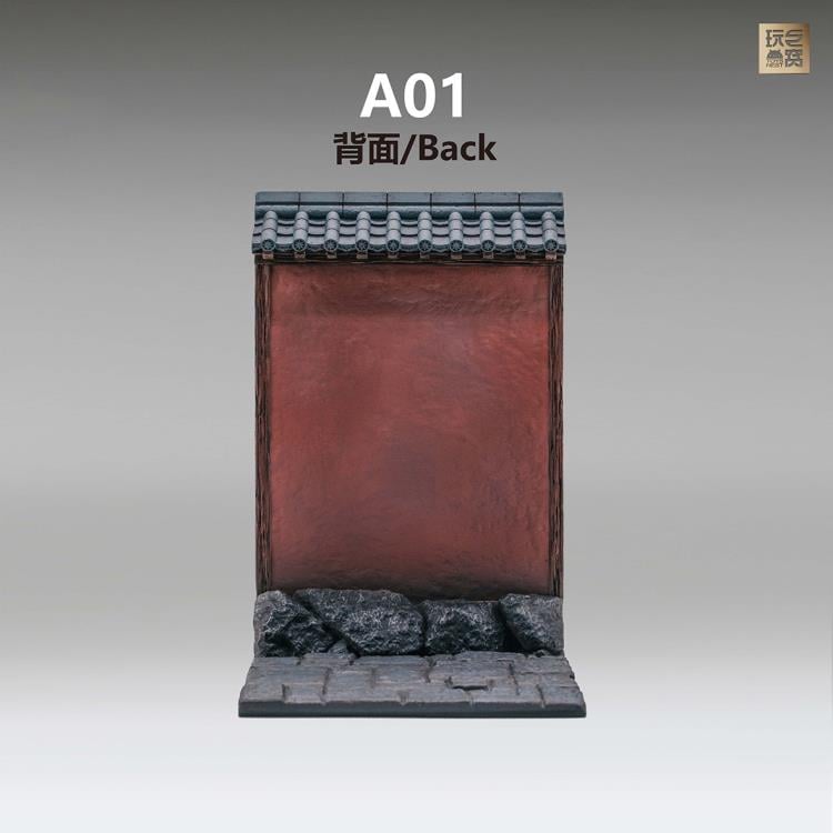 Ancient City Low Temple Wall (A01+A02) Diorama Base Set Gallery Image 8