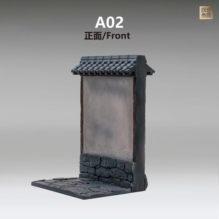 Ancient City Low Temple Wall (A01+A02) Diorama Base Set Gallery Image 16