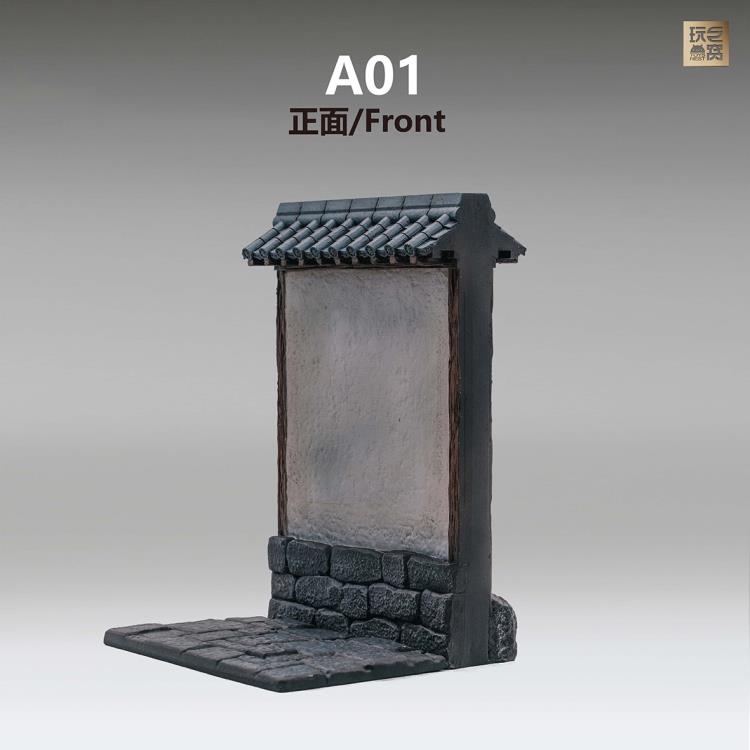 Ancient City Low Temple Wall (A01+A02) Diorama Base Set Gallery Image 10