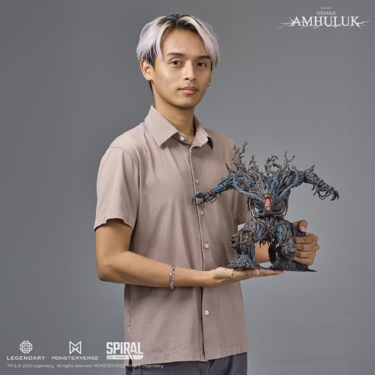 Godzilla Hall of Fame Titanus Amhuluk Statue Gallery Image 21
