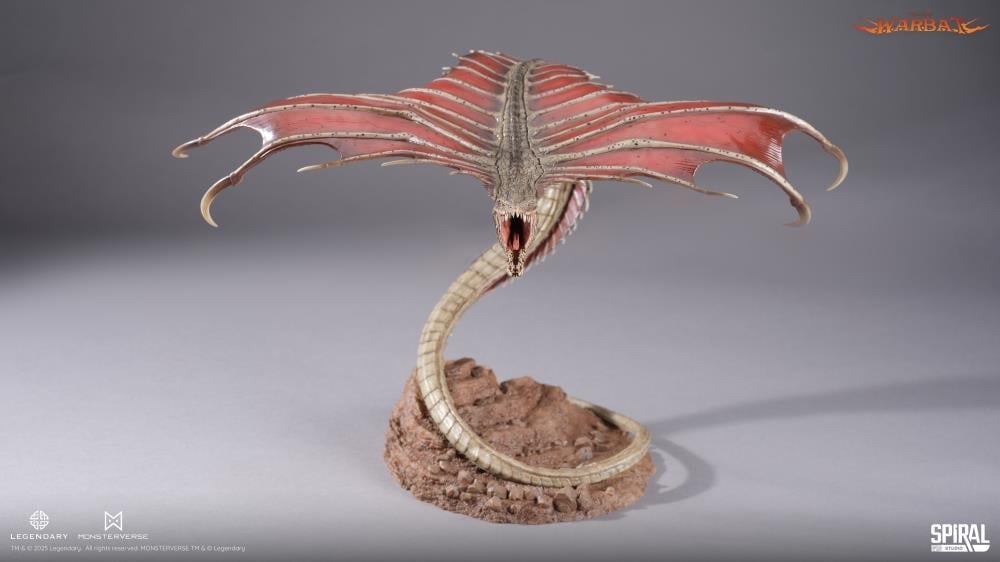 Godzilla vs. Kong Hall of Fame Series Warbat Statue Gallery Image 13