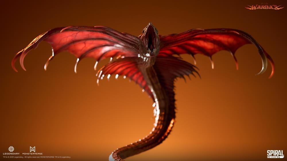 Godzilla vs. Kong Hall of Fame Series Warbat Statue Gallery Image 16