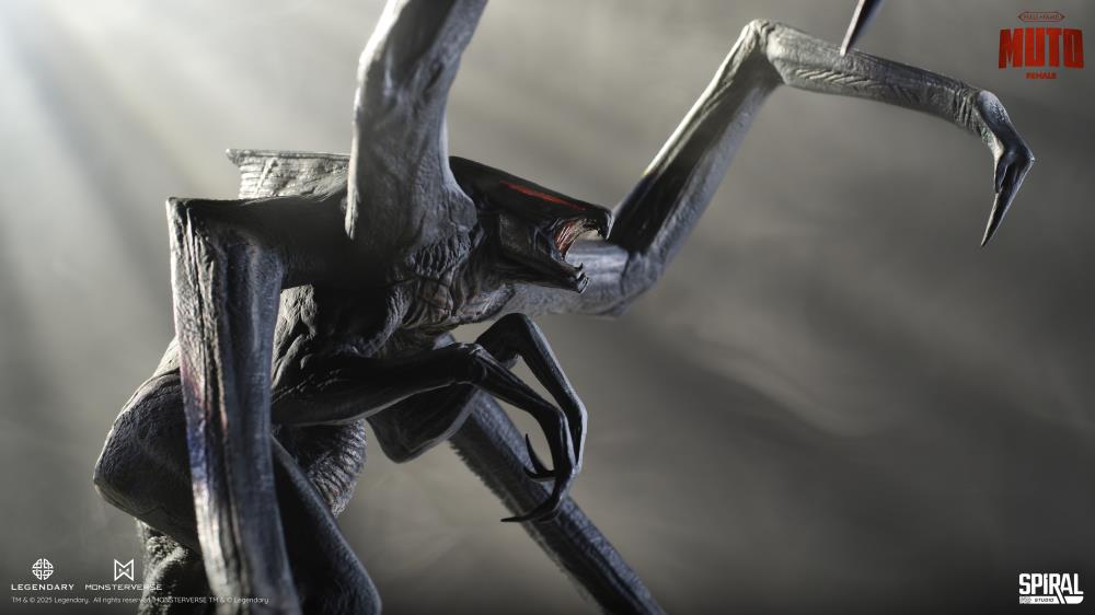 Godzilla (2014) Hall of Fame MUTO Female Statue Gallery Image 17