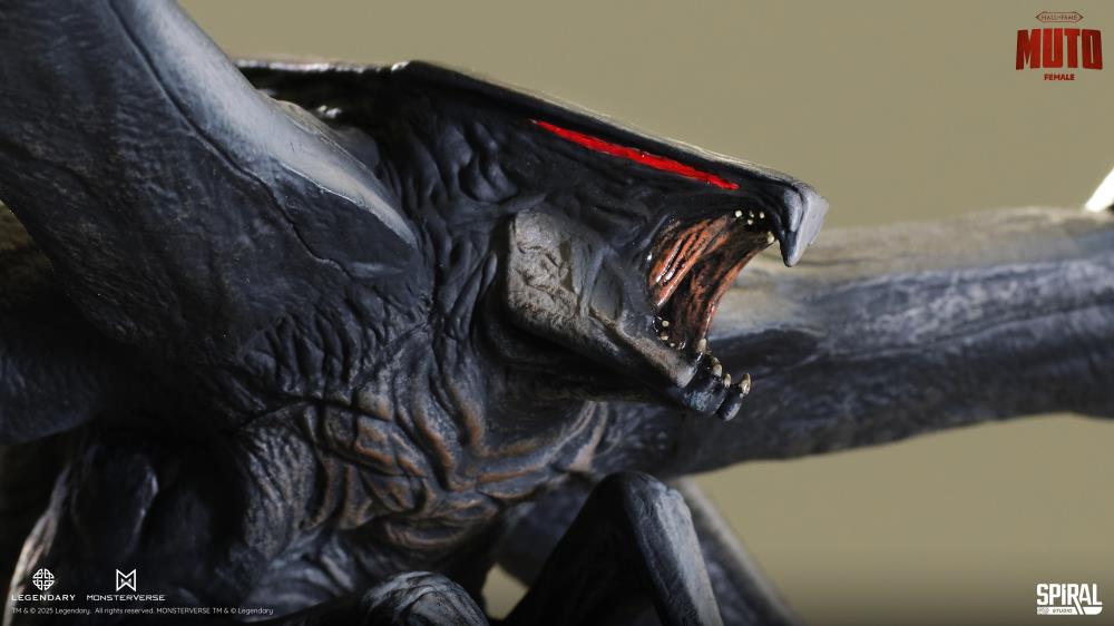 Godzilla (2014) Hall of Fame MUTO Female Statue Gallery Image 15