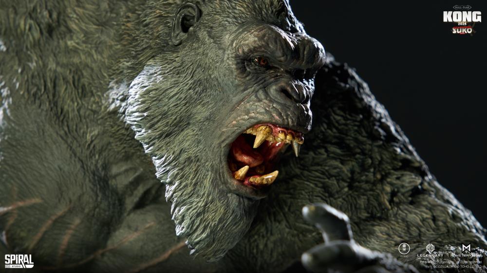 Godzilla x Kong: The New Empire Hall of Fame Kong (Weaponized Suko Ver.) Statue Gallery Image 20