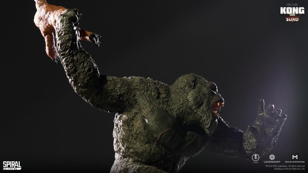 Godzilla x Kong: The New Empire Hall of Fame Kong (Weaponized Suko Ver.) Statue Gallery Image 19