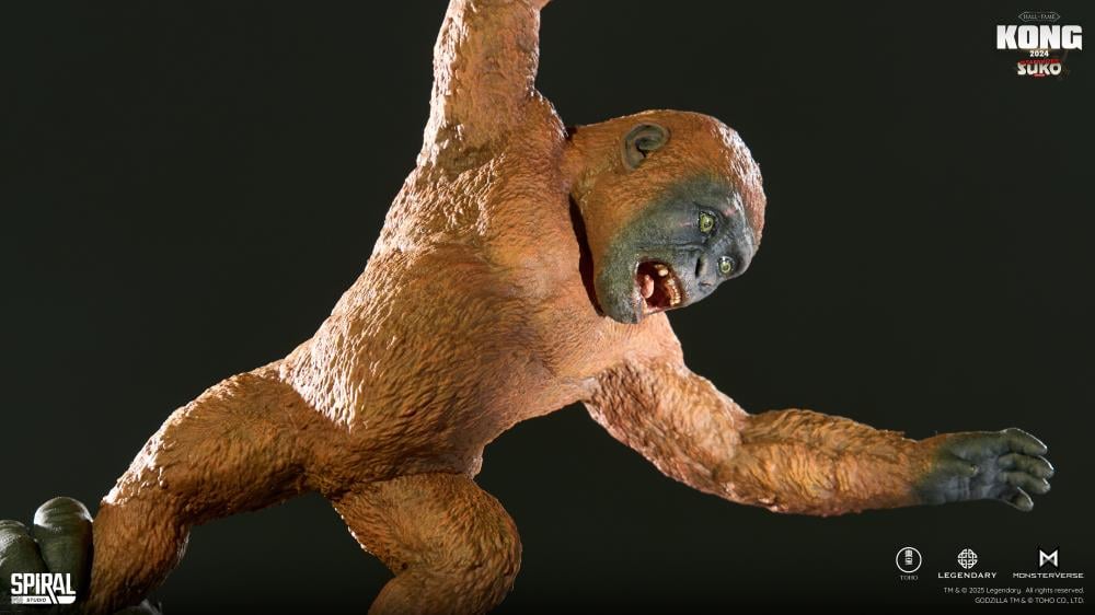 Godzilla x Kong: The New Empire Hall of Fame Kong (Weaponized Suko Ver.) Statue Gallery Image 21