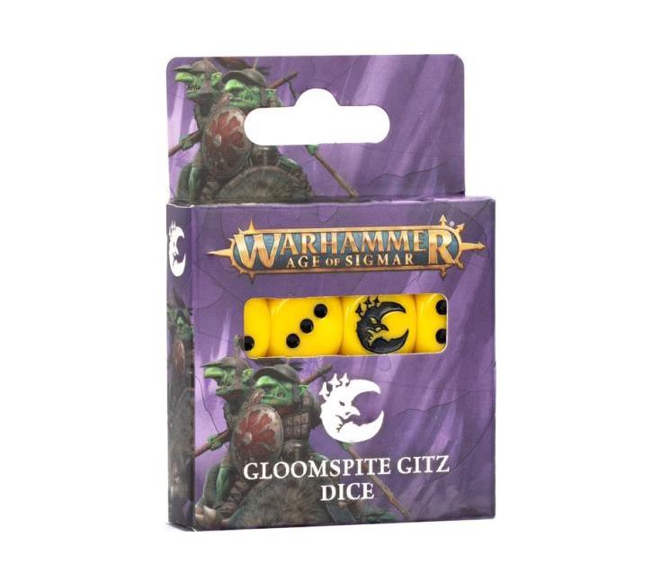 Warhammer Age of Sigmar Gloomspite Gitz Dice Set Gallery Image 3
