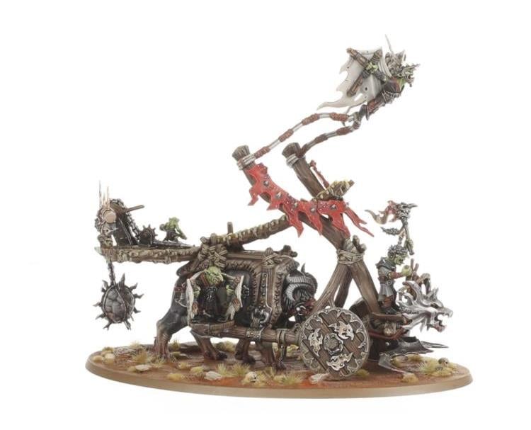 Warhammer Age of Sigmar Gloomspite Gitz Doom Diver Catapult Citadel Miniature Gallery Image 4