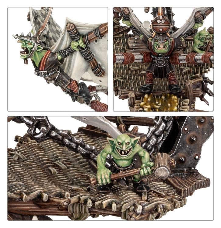 Warhammer Age of Sigmar Gloomspite Gitz Doom Diver Catapult Citadel Miniature Gallery Image 7