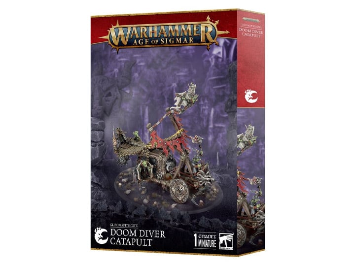 Warhammer Age of Sigmar Gloomspite Gitz Doom Diver Catapult Citadel Miniature Gallery Image 1