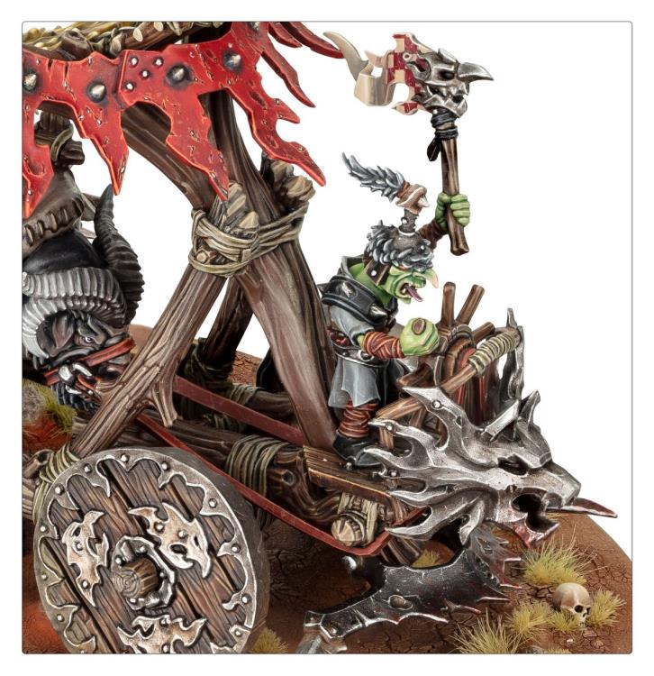 Warhammer Age of Sigmar Gloomspite Gitz Doom Diver Catapult Citadel Miniature Gallery Image 6