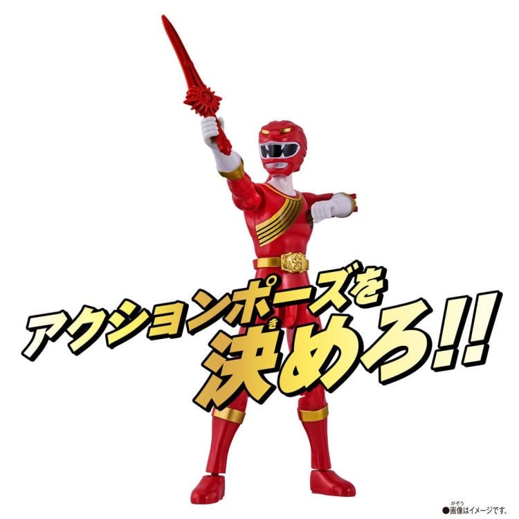 Hyakuju Sentai Gaoranger Action Hero GaoRed Action Figure Gallery Image 7