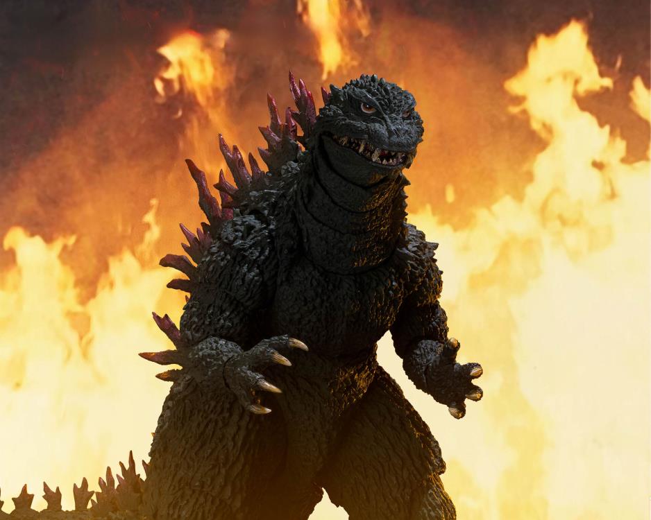 Godzilla vs. Megaguirus S.H.MonsterArts Godzilla Action Figure Gallery Image 9