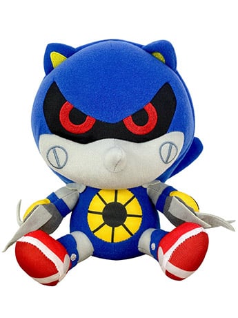 Sonic The Hedgehog SD Metal Sonic Sitting 7" Plush Gallery Image 2
