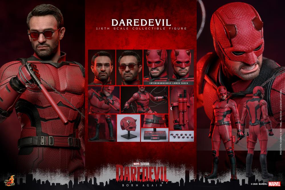 Daredevil: Born Again TMS154 Daredevil 1/6th Scale Collectible Figure
