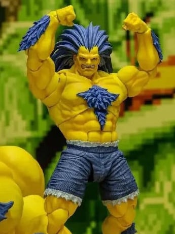 Ultra Street Fighter II: The Final Challengers Blanka (Player 2 Ver.) 1/12 Scale Action Figure Gallery Image 2