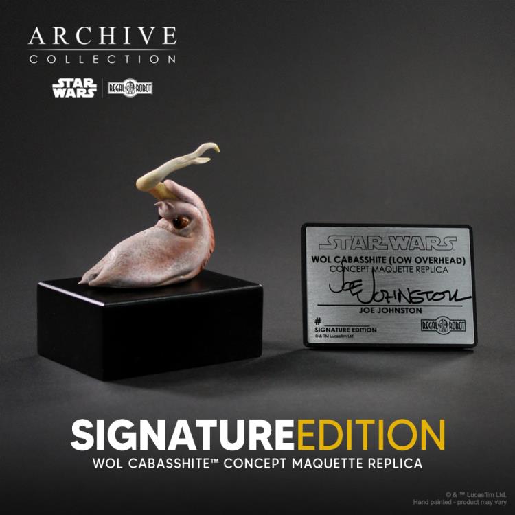 Star Wars: Return of the Jedi Archive Collection Wol Cabasshite (Signature Edition) Limited Edition Concept Maquette Replica Gallery Image 3