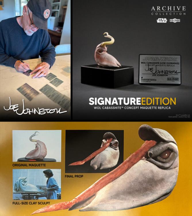 Star Wars: Return of the Jedi Archive Collection Wol Cabasshite (Signature Edition) Limited Edition Concept Maquette Replica Gallery Image 4