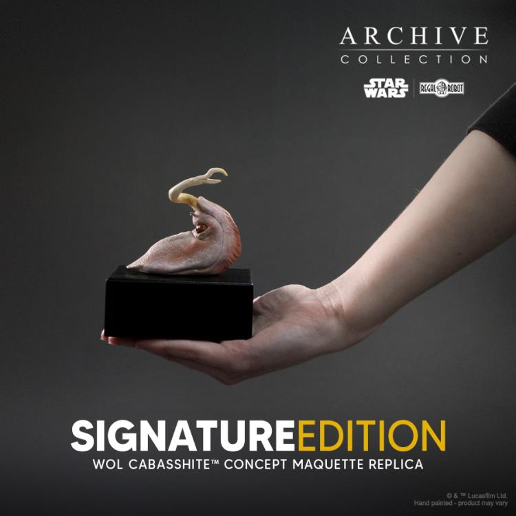 Star Wars: Return of the Jedi Archive Collection Wol Cabasshite (Signature Edition) Limited Edition Concept Maquette Replica Gallery Image 5
