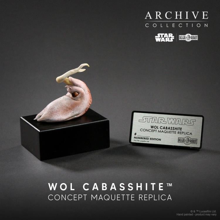 Star Wars: Return of the Jedi Archive Collection Wol Cabasshite (Numbered Edition) Limited Edition Concept Maquette Replica Gallery Image 3