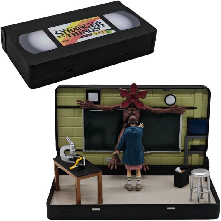ストレンジャー・シングス イレブン＆デモゴルゴン VHSテープ/ワイルダートイズ Stranger Things VHS Stars Eleven and Demogorgon VHS Tape Diorama
