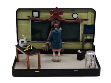 レア　ストレンジャー・シングス イレブン＆デモゴルゴン VHSテープ ジオラマ Stranger Things VHS Stars Eleven and Demogorgon VHS Tape Diorama