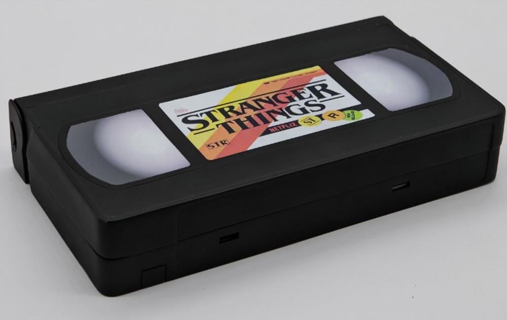 Stranger Things VHS Stars Eleven and Demogorgon VHS Tape Diorama
