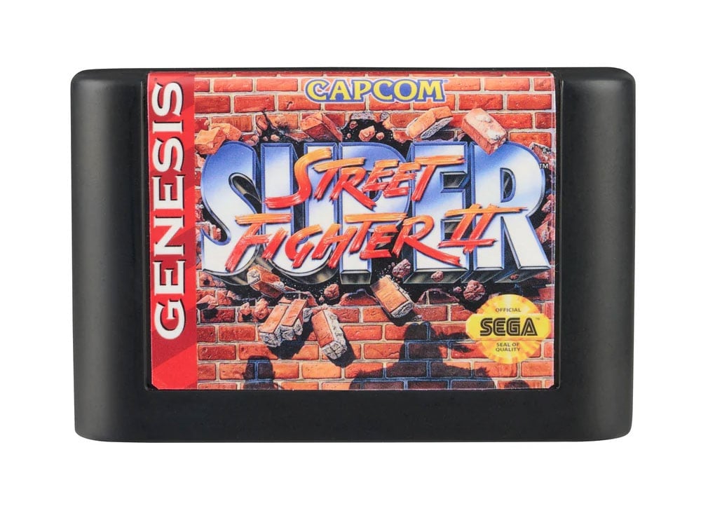 Street Fighter II Console Heroes Ken Stage (Genesis) Cartridge Diorama Gallery Image 11
