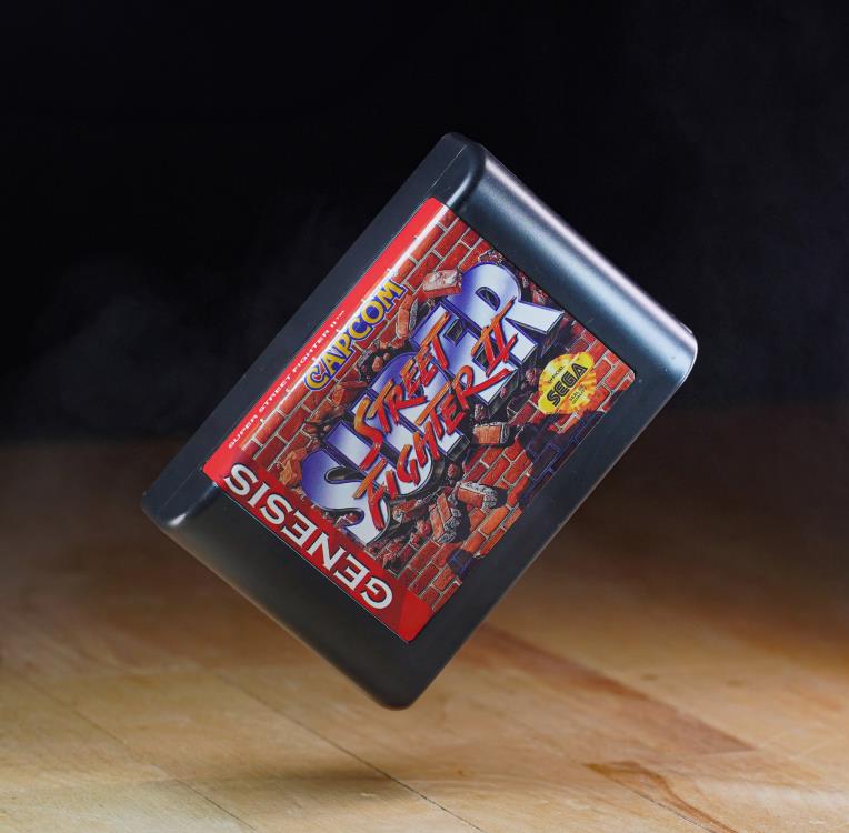 Street Fighter II Console Heroes Ken Stage (Genesis) Cartridge Diorama Gallery Image 5