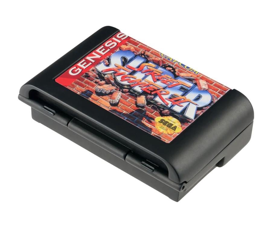 Street Fighter II Console Heroes Ken Stage (Genesis) Cartridge Diorama