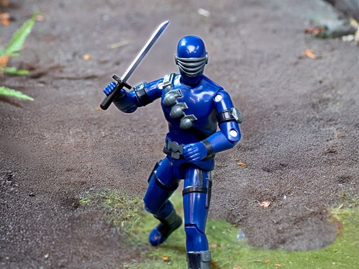 G.I. Joe ReAction+ Snake Eyes (Cartoon) Action Figure Gallery Image 1