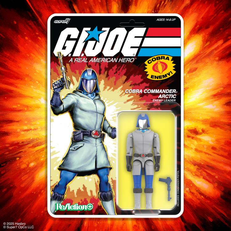 G.I. Joe ReAction+ Arctic Cobra Commander (Cartoon) Action Figure Gallery Image 6