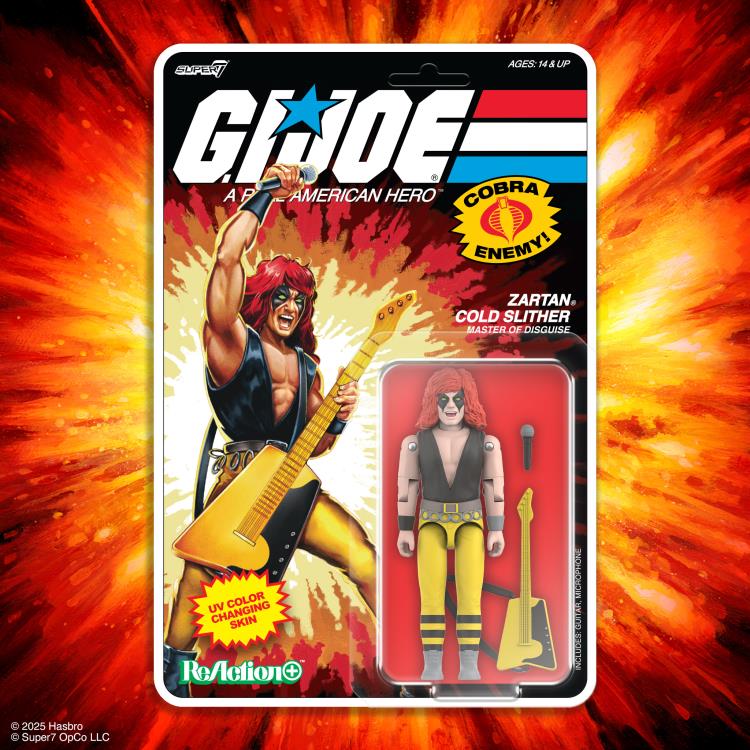 G.I. Joe ReAction+ Zartan Cold Slither (Cartoon) Action Figure Gallery Image 6