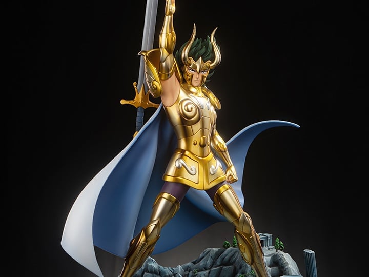Saint Seiya Capricorn Shura Excalibur (Ver. B) 1/6 Scale Limited Edition Statue Gallery Image 1