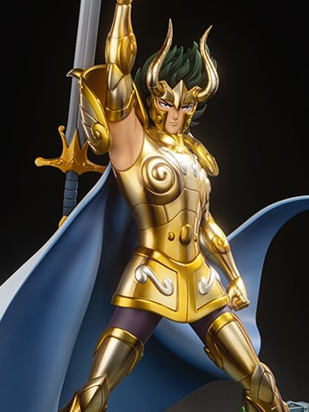 Saint Seiya Capricorn Shura Excalibur (Ver. B) 1/6 Scale Limited Edition Statue Gallery Image 2