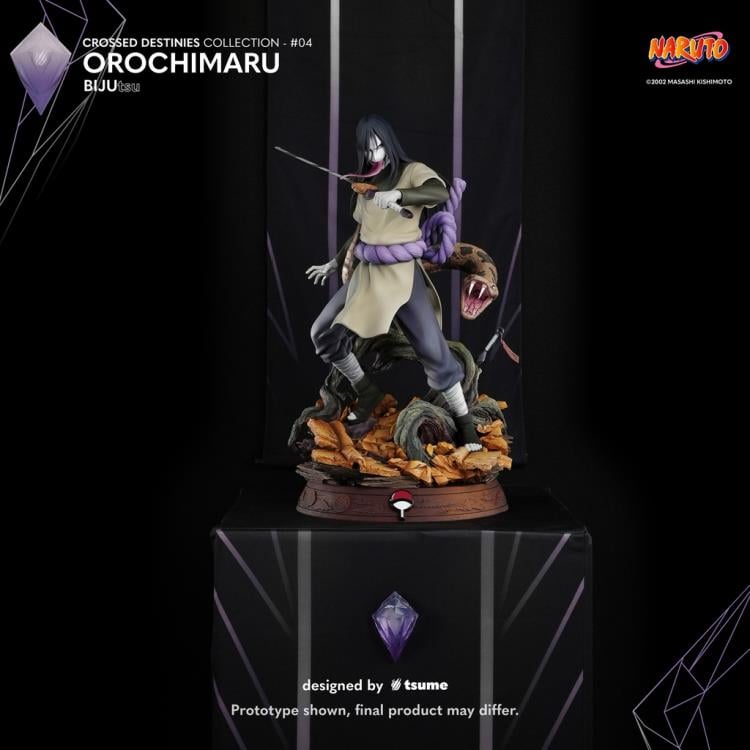 Naruto BIJUtsu Crossed Destinies Collection #4 Orochimaru 1/4 Scale Limited Edition Statue Gallery Image 15