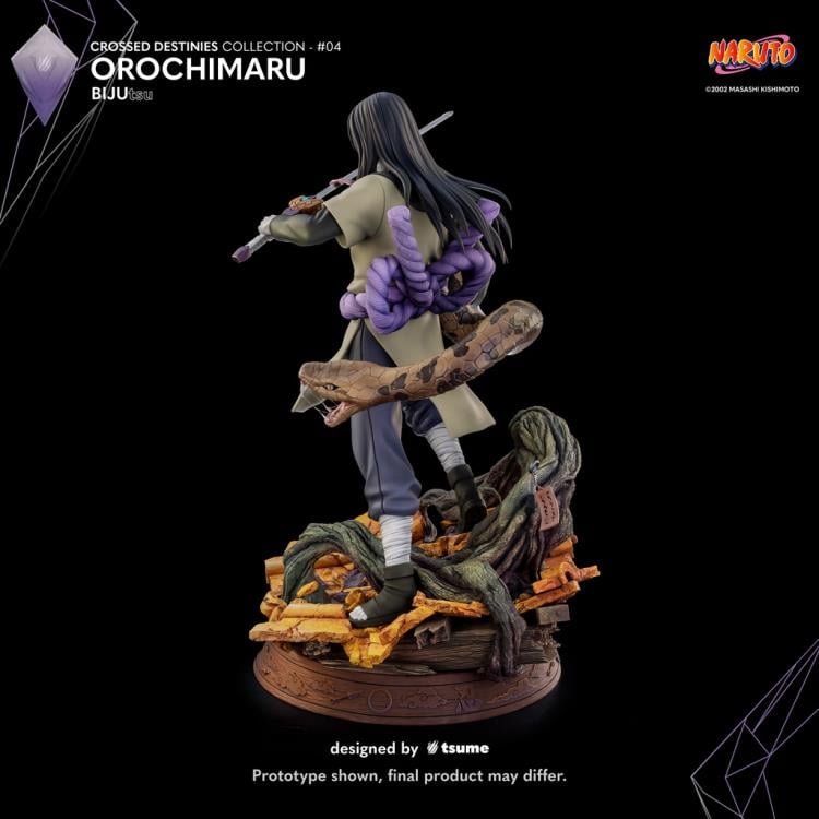 Naruto BIJUtsu Crossed Destinies Collection #4 Orochimaru 1/4 Scale Limited Edition Statue Gallery Image 5