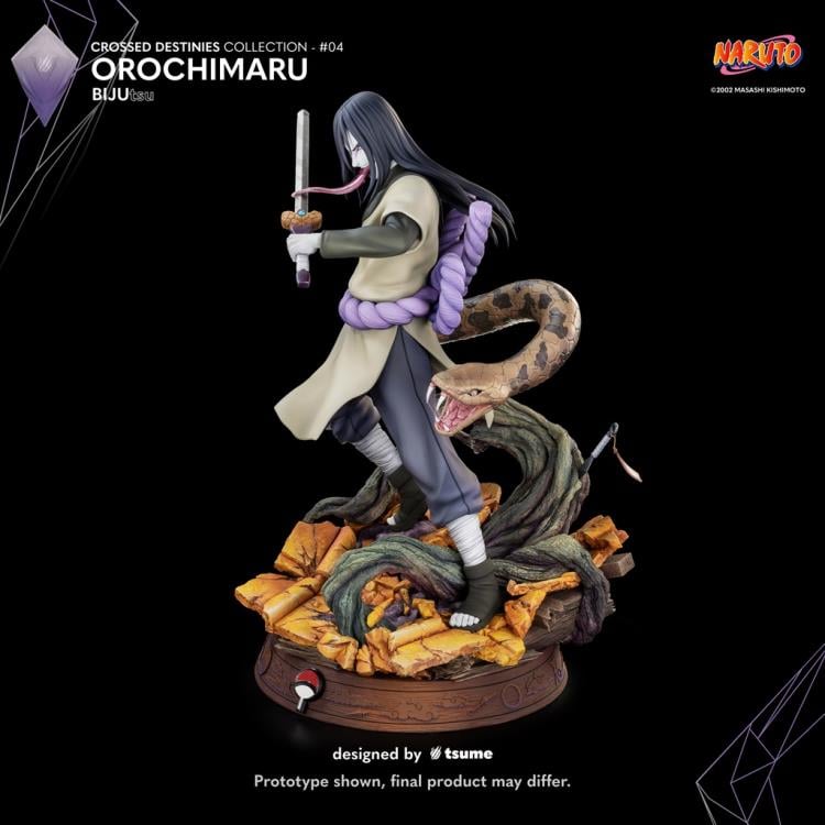 Naruto BIJUtsu Crossed Destinies Collection #4 Orochimaru 1/4 Scale Limited Edition Statue Gallery Image 4