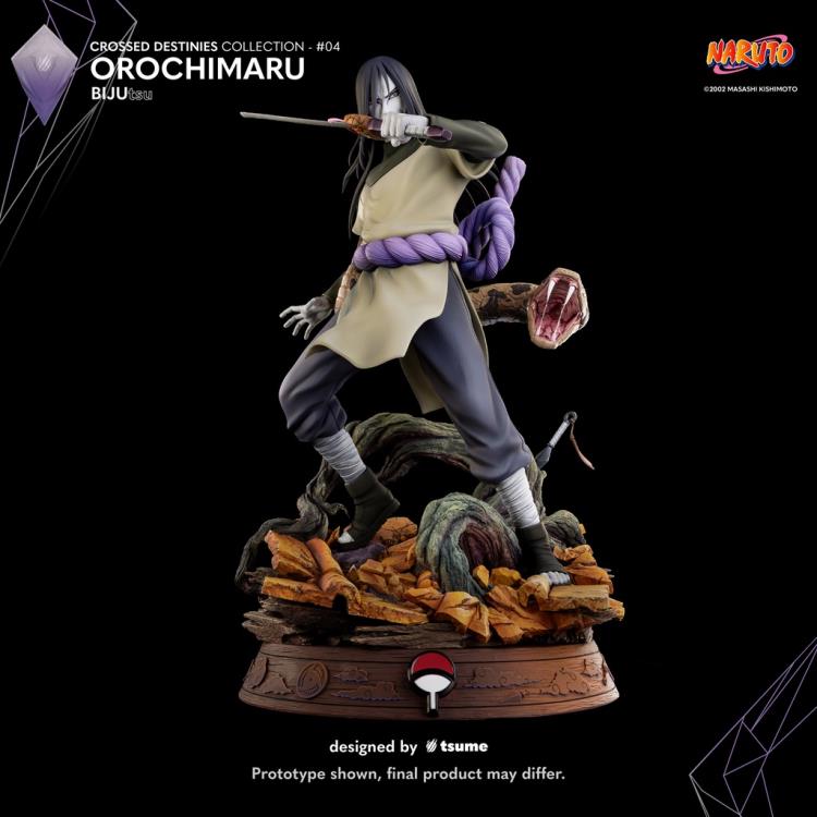 Naruto BIJUtsu Crossed Destinies Collection #4 Orochimaru 1/4 Scale Limited Edition Statue Gallery Image 10