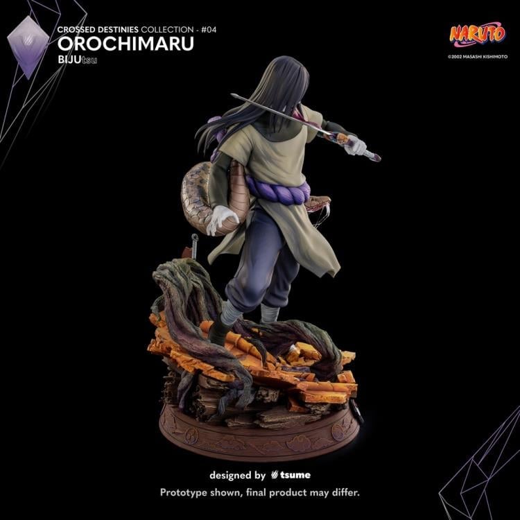Naruto BIJUtsu Crossed Destinies Collection #4 Orochimaru 1/4 Scale Limited Edition Statue Gallery Image 8