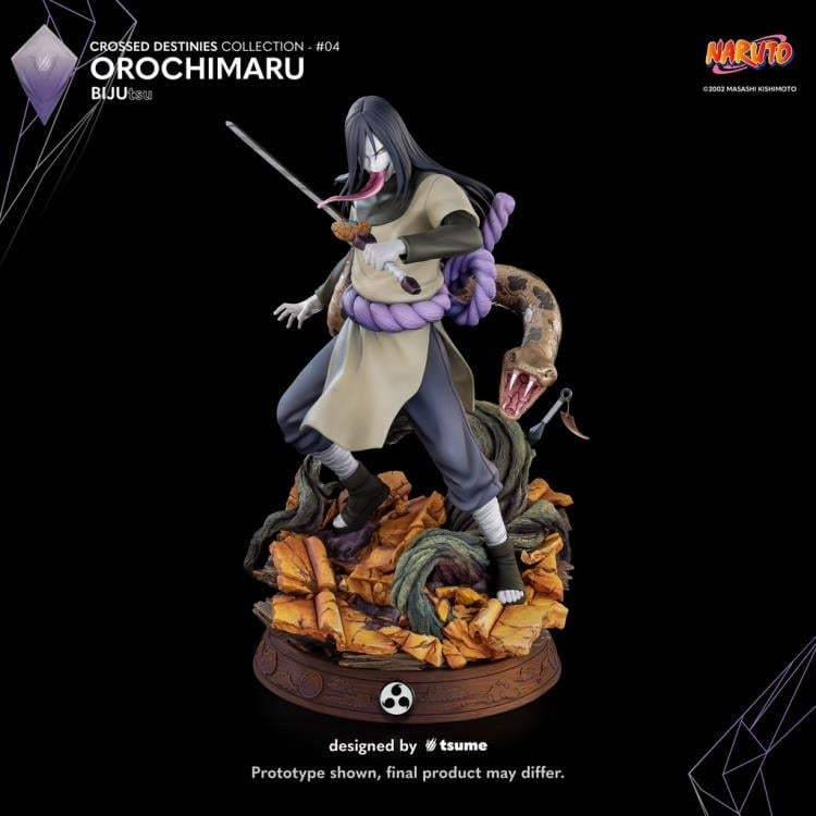 Naruto BIJUtsu Crossed Destinies Collection #4 Orochimaru 1/4 Scale Limited Edition Statue Gallery Image 3