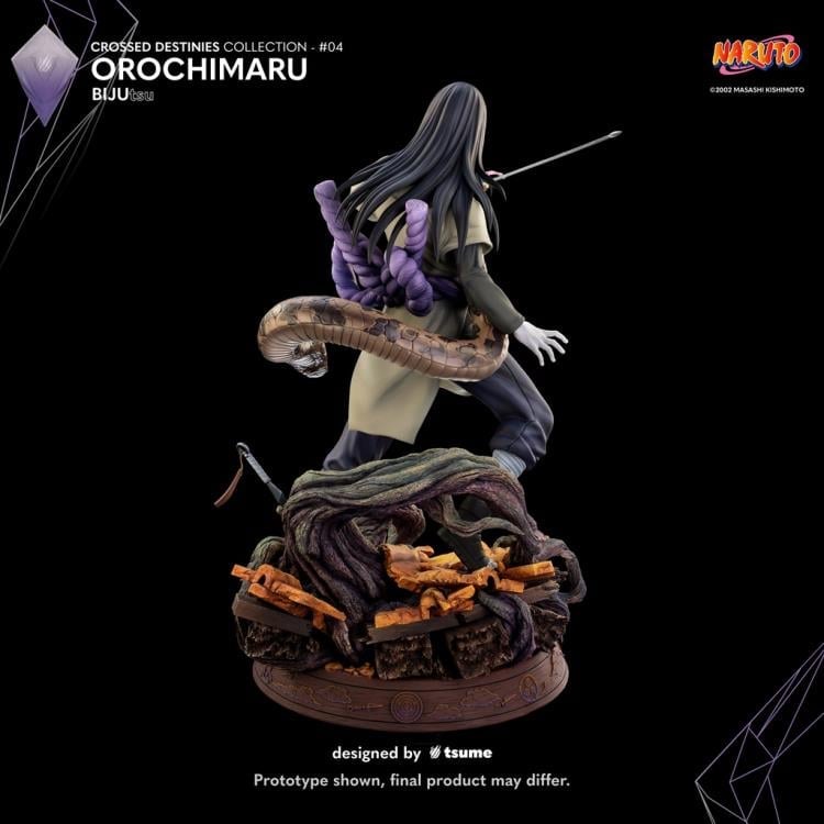 Naruto BIJUtsu Crossed Destinies Collection #4 Orochimaru 1/4 Scale Limited Edition Statue Gallery Image 7