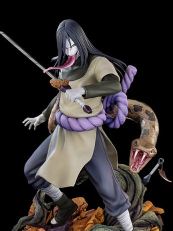 Naruto BIJUtsu Crossed Destinies Collection #4 Orochimaru 1/4 Scale Limited Edition Statue Gallery Image 2